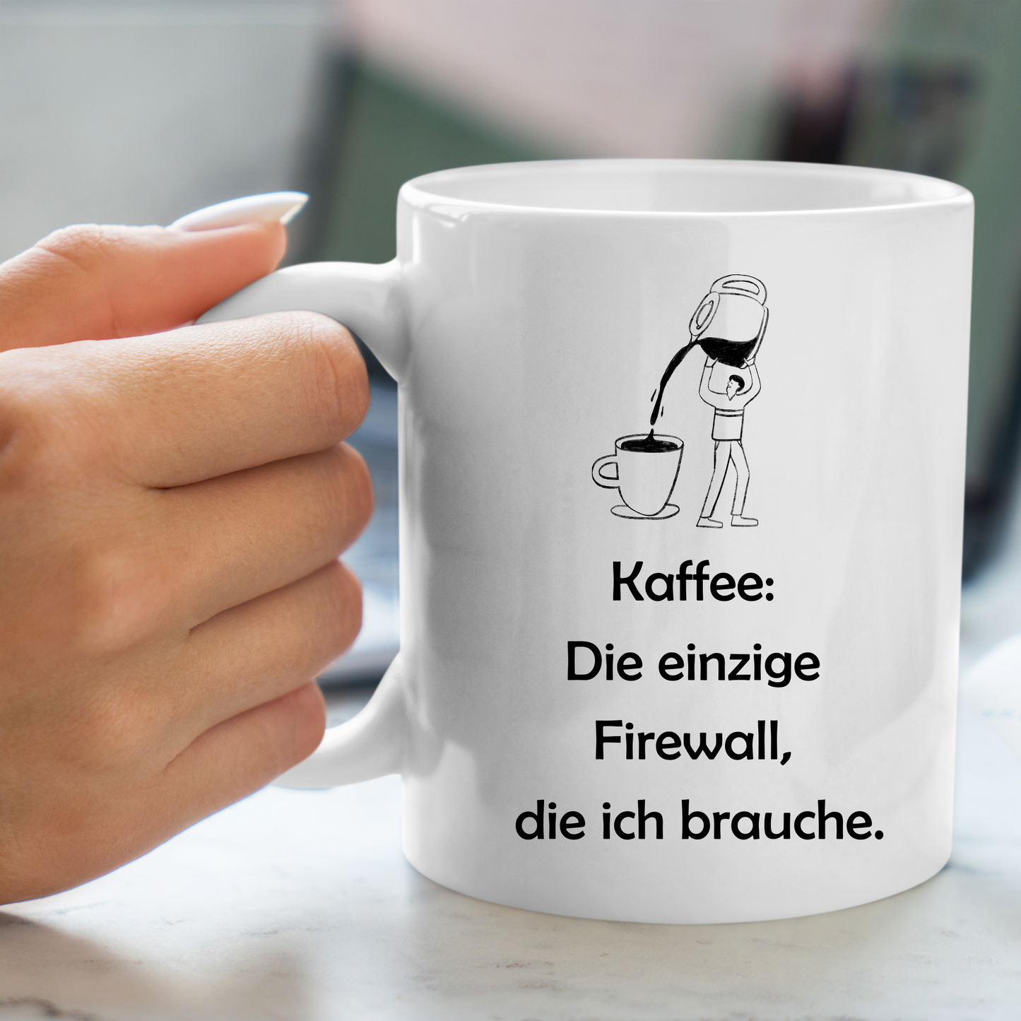 Kaffeetasse Firewall